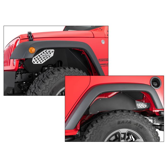 Quadratec JK Front and Rear Fender Liner Kit