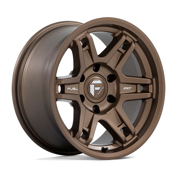 D837 SLAYER MATTE BRONZE 17X8.5 5X127 4.16 BS -15mm OS