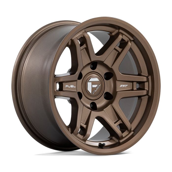D837 SLAYER MATTE BRONZE 17X8.5 5X127 4.16 BS -15mm OS