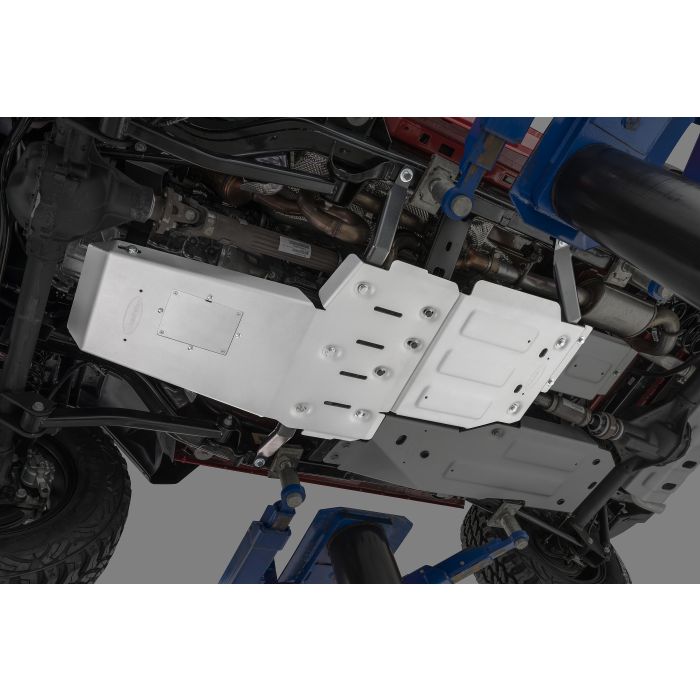 Quadratec  Aluminum Modular Engine & Transmission, and Transfer Case Skid Plates for 07-18 Jeep Wrangler JK