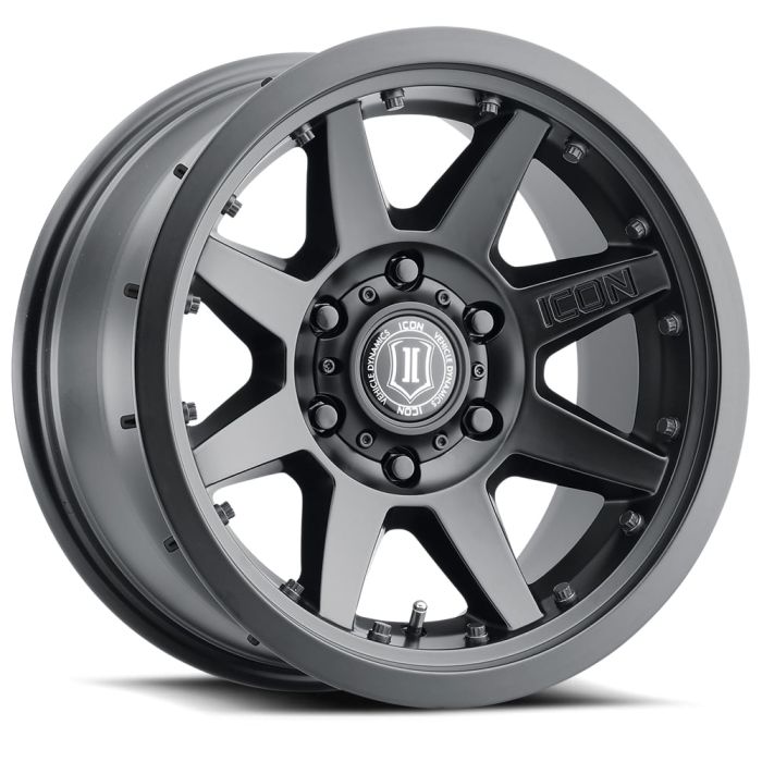 ICON REBOUND PRO BLK 17X8.5 5X5 4.5BS