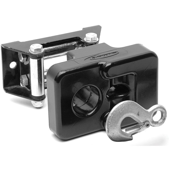 ATV ROLLER FAIRLEAD ISOLATOR BLOCK BLK