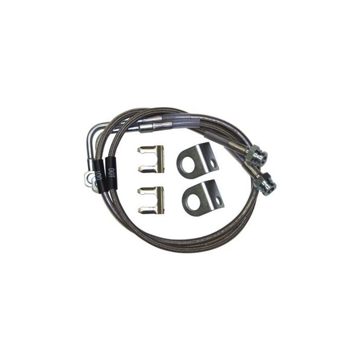 SYNERGY STAINLESS BRAKE LINES JK