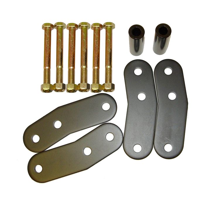 Rugged Ridge 18265.17 1" Heavy Duty Rear Shackle Kit for 87-95 Jeep Wrangler YJ