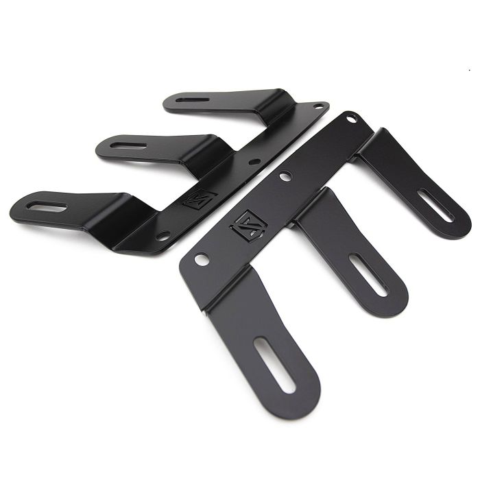 ZROADZ Z325401 Front Bumper Fog LED Brackets to Mount (6) 3" ZROADZ LED Light Pods for a 21-23 Ford Bronco