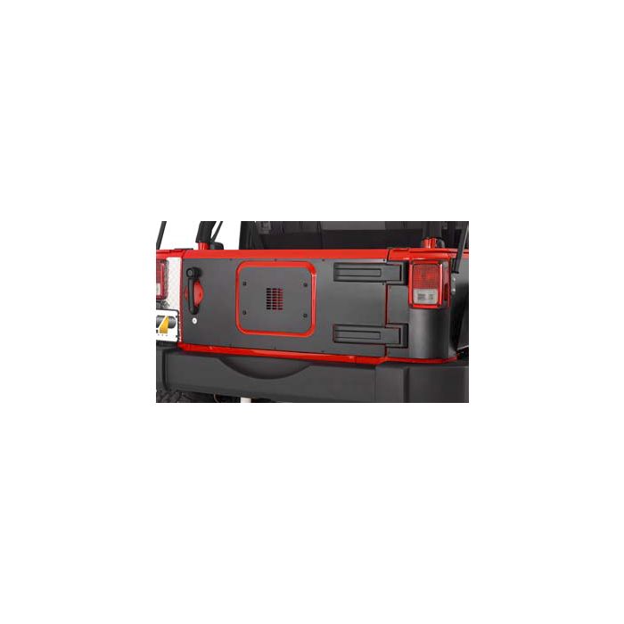 WRR TAILGATE COVER 07-UP JK SMOOTH BLK