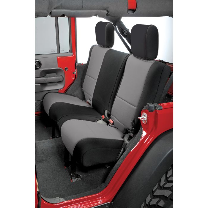 NEO SEAT COVERS RR 07-10 JK 4DR GRY/BLK