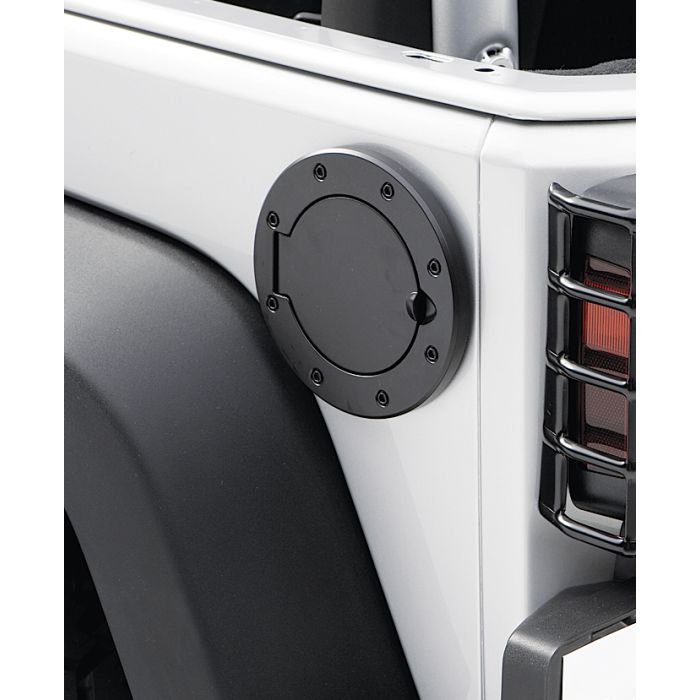 Rugged Ridge  Aluminum Fuel Door for 07-18 Jeep Wrangler JK