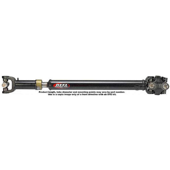 J.E. Reel 31CJ57-3262-1 Heavy Duty 1310 Front Driveshaft for 1980 Jeep CJ-5 and CJ-7 with 4 Cylinder Engine and Automatic Transmission 