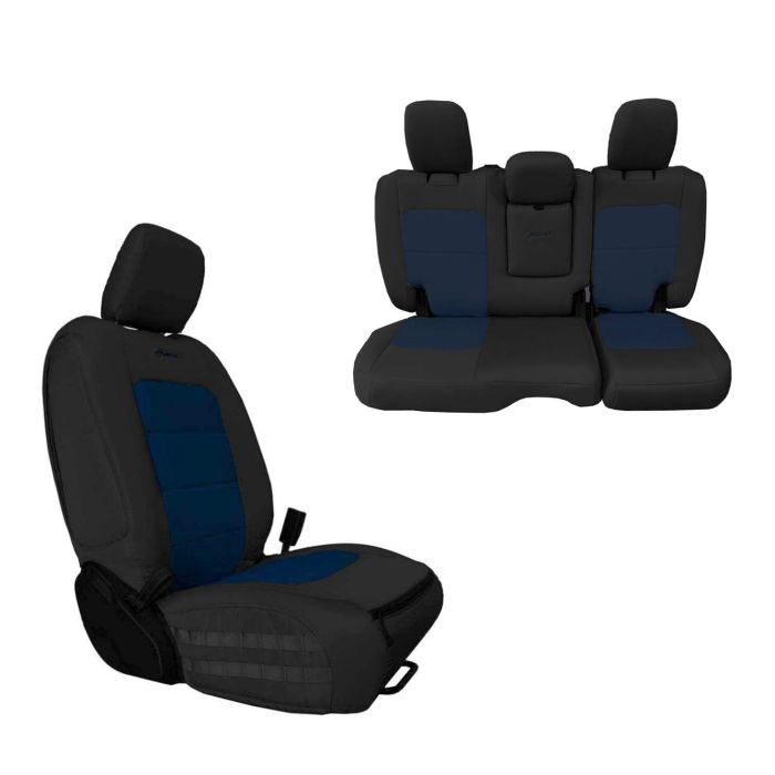 BARTACT 2021 JEEEP JT FRONT SEAT COVERS ( MOJAVE OR 392) - BLACK