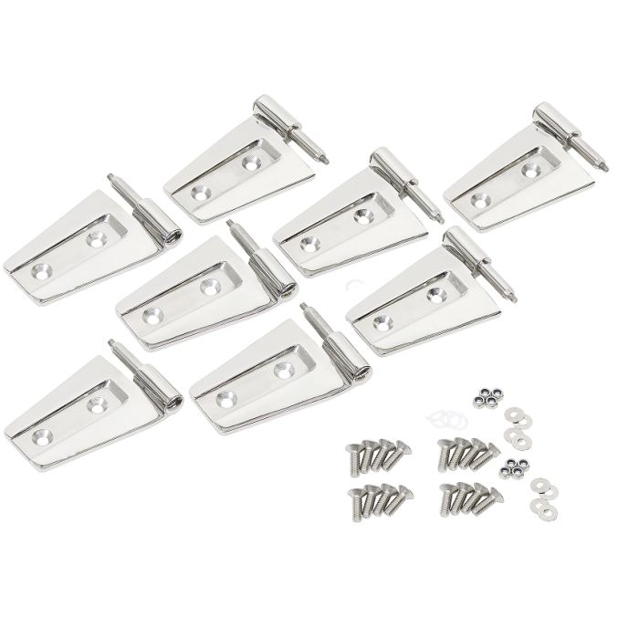 KENTROL DOOR HINGE SET SS JK 4DR