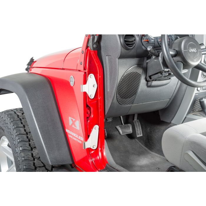 KENTROL BODY HINGE SET SS JK 2DR