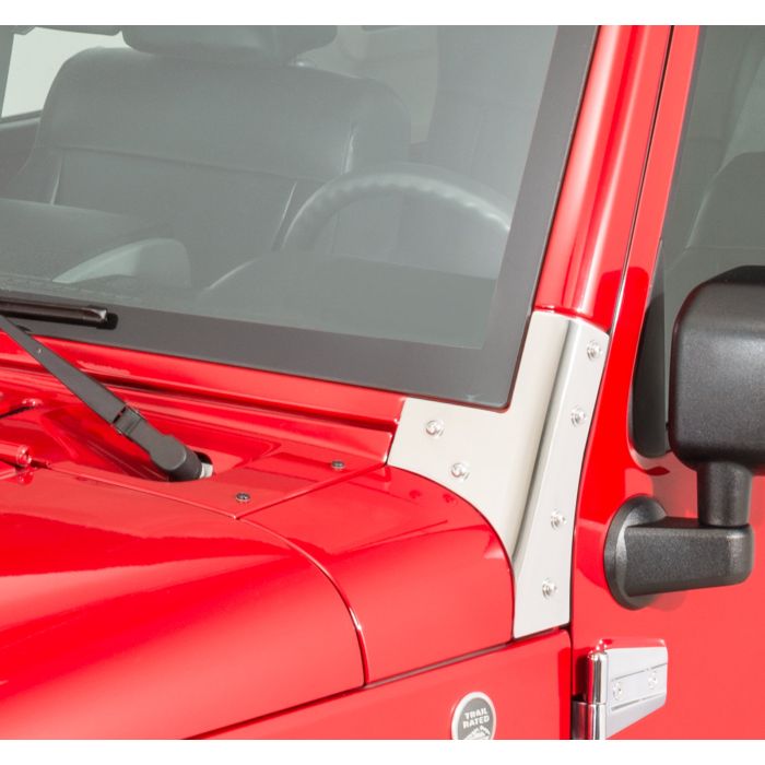 KENTROL WINDSHIELD SUPPORTS SS JK