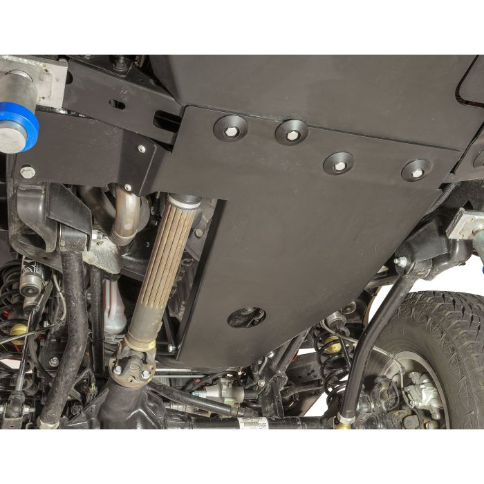 Rock Hard 4X4  Oil Pan & Transmission Skid Plate for 07-18 Jeep Wrangler JK with Short Arm Suspension