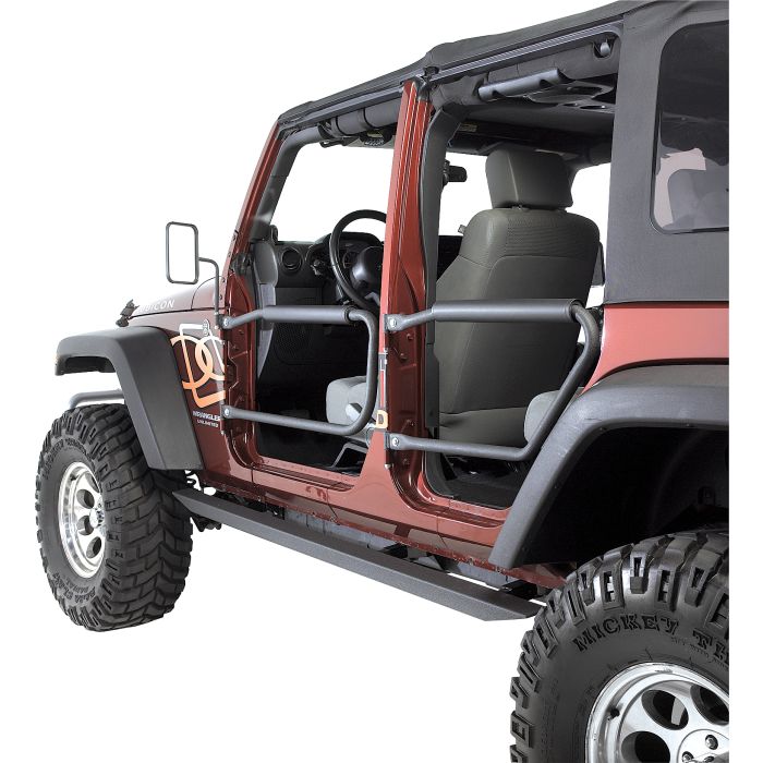 OLY SAFARI DOORS 07-11 JK 4DR RUB BLACK