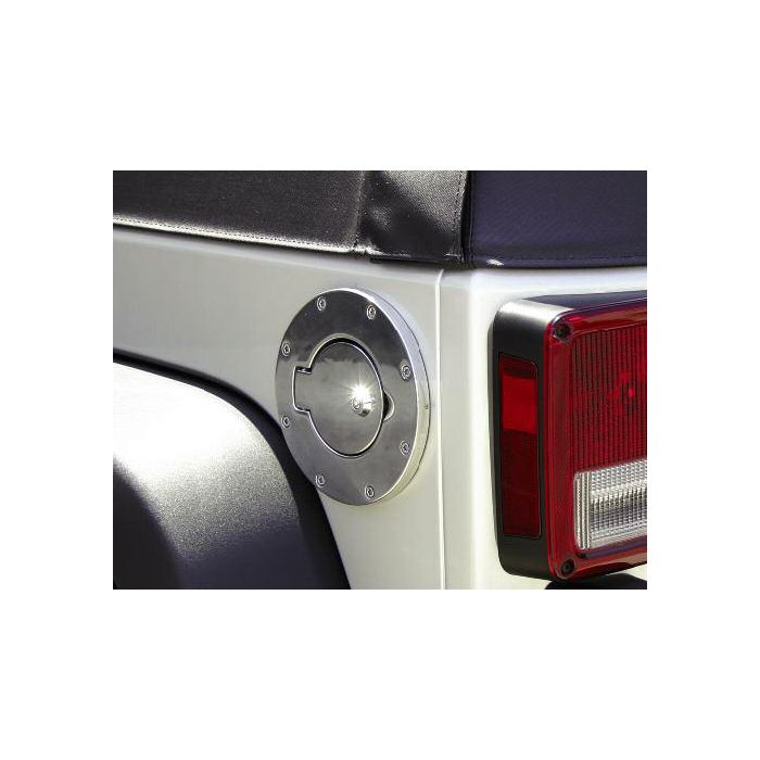 RAMPAGE LOCKING GAS DOOR JK BLACK