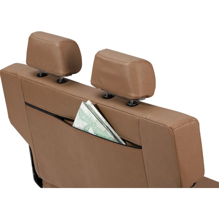 Bestop  TrailMax II Fold & Tumble Rear Bench Seat in Fabric for 55-95 Jeep CJ5, CJ6, CJ7, CJ8 Scrambler & Wrangler YJ