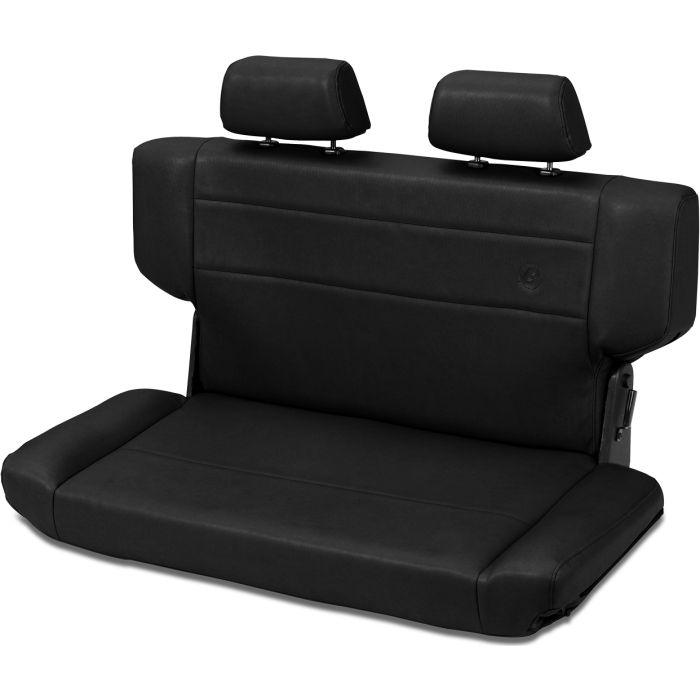 Bestop  TrailMax II Fold & Tumble Rear Bench Seat in Vinyl for 97-06 Jeep Wrangler TJ