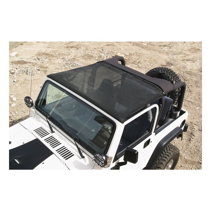 Warrior Products 1110 Breezer Top for 76-91 Jeep CJ7 & Wrangler YJ