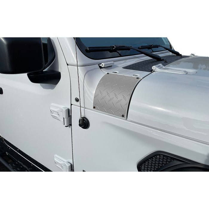 Warrior Products  Outer Cowl Covers for 18-23 Jeep Wrangler JL & Gladiator JT