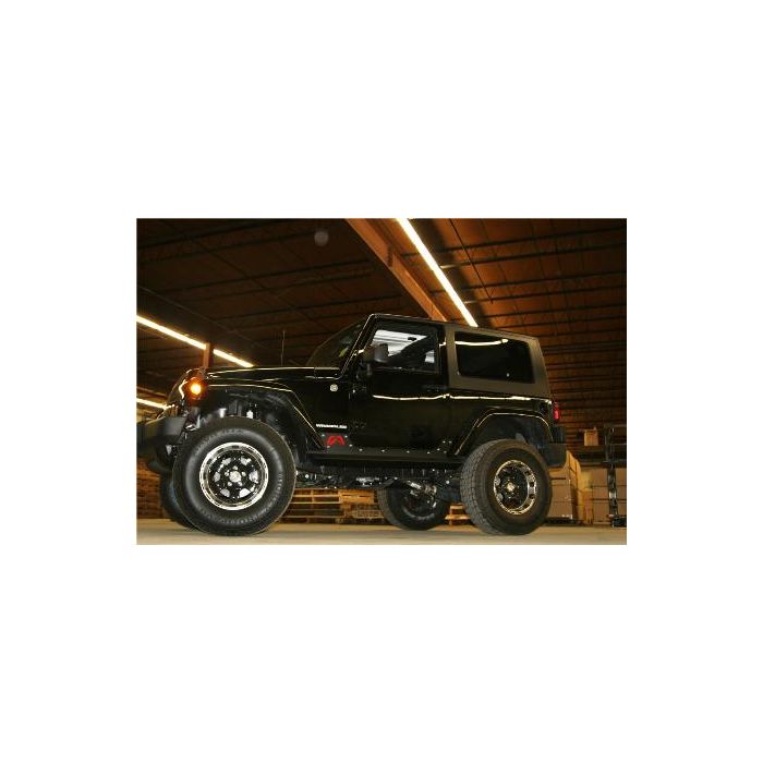 Fab Fours  Rock Sliders for 07-18 Jeep Wrangler JK 2 Door