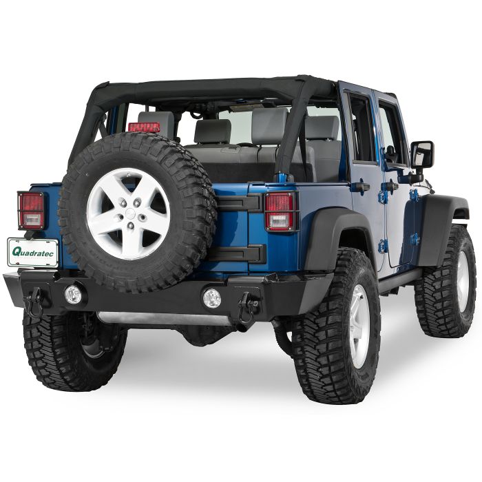 Rampage Products  Rear Recovery Bumper for 07-18 Jeep Wrangler JK