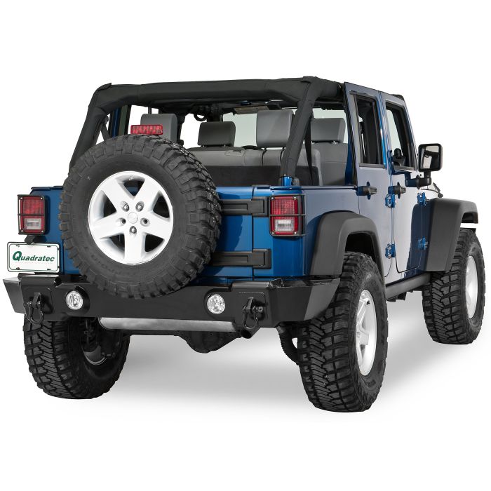 Rampage Products  Rear Recovery Bumper for 07-18 Jeep Wrangler JK