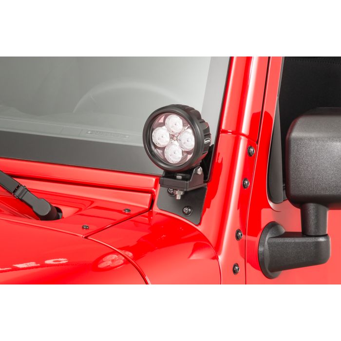 QUAD 4IN RND 4 LED FLOOD W/WIND MNT JK  97109 2203