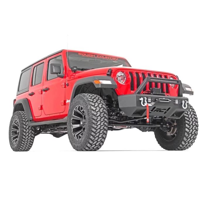 Rough Country  3.5in Suspension Lift Kit with Control Arm Drop for 18-23 Jeep Wrangler JL Unlimited