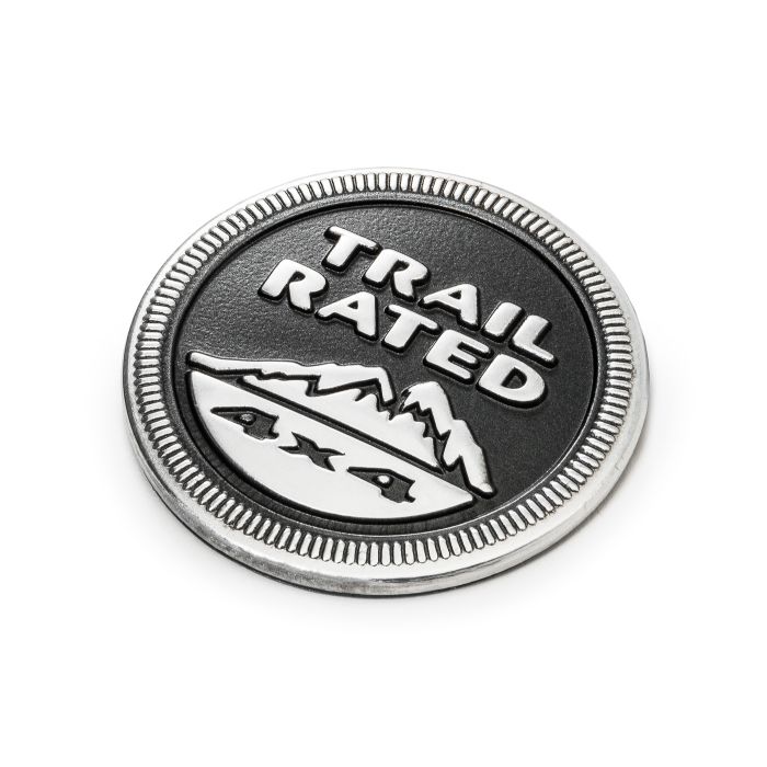 Mopar 55157317AB "Trail Rated 4x4" Badge for 05-14 Jeep Vehicles