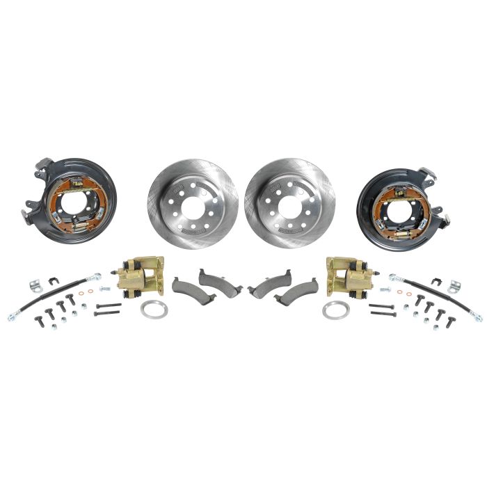 Teraflex 4354410 Rear Disc Brake Kit for 87-90 Jeep Wrangler YJ and 84-90 Cherokee XJ