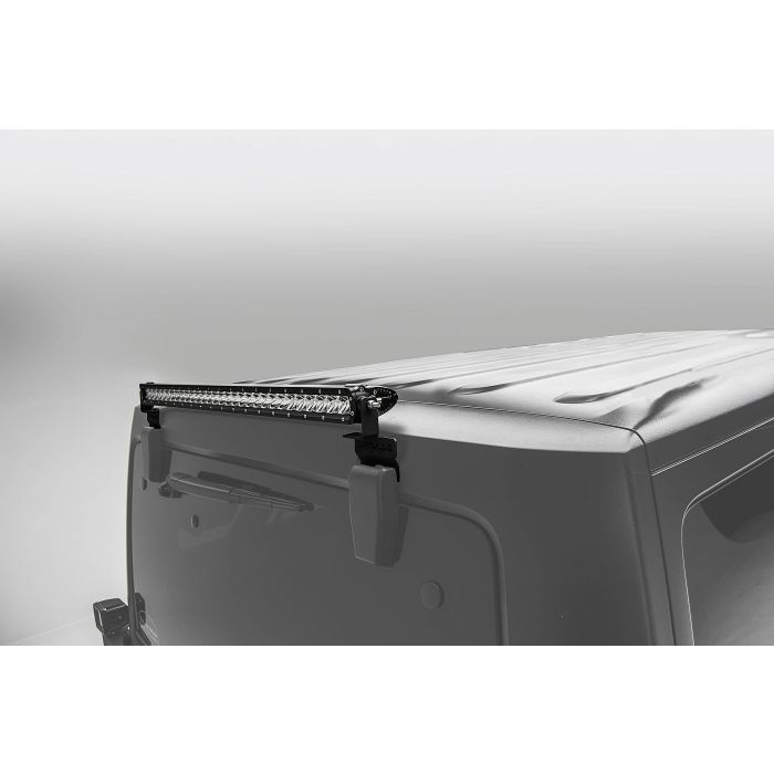 ZROADZ 2007-2018 Jeep JK Rear Window LED Bracket to mount (1) 30 Inch Staight Single Row LED Light Bar