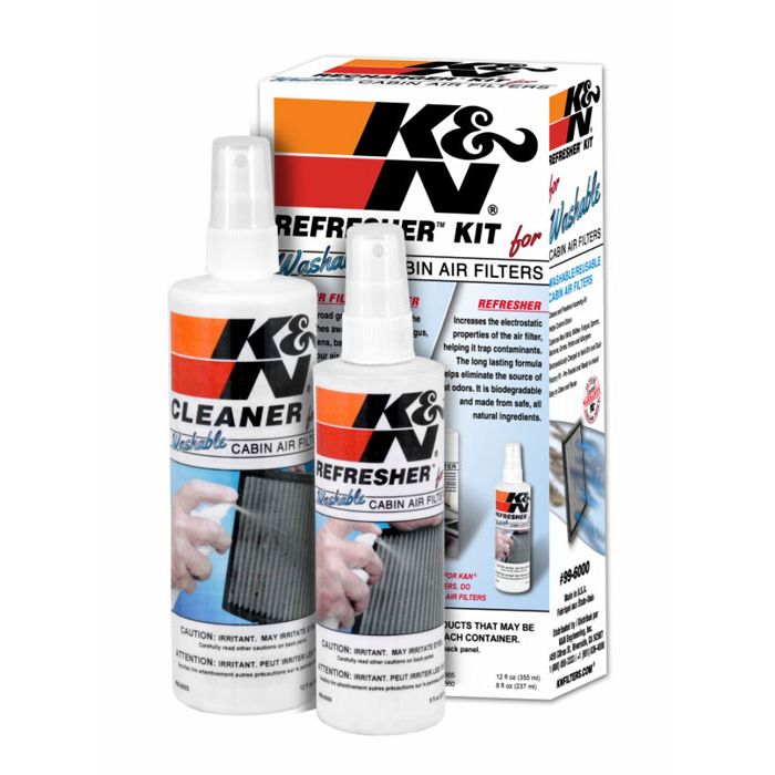 K&N 99-6000 Cabin Filter Cleaning Care Kit 