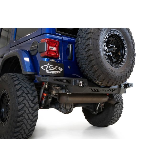 ADD Offroad R960181280103 Stealth Fighter Rear Bumper for 18-26 Jeep Wrangler JL & Gladiator JT