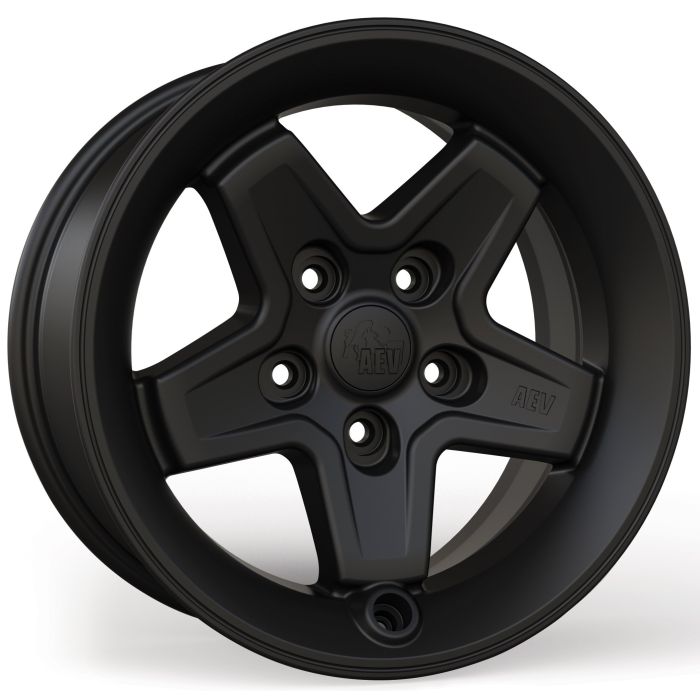 AEV 20402034AA Pintler Wheel in Matte Black for 18-19 Jeep Wrangler JL 