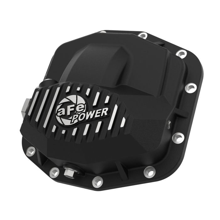 aFe Power 46-71030B Front Differential Cover in Black Finish for 18-19 Jeep Wrangler JL & 2020 Gladiator JT with Dana 44 Rubicon Front Axle