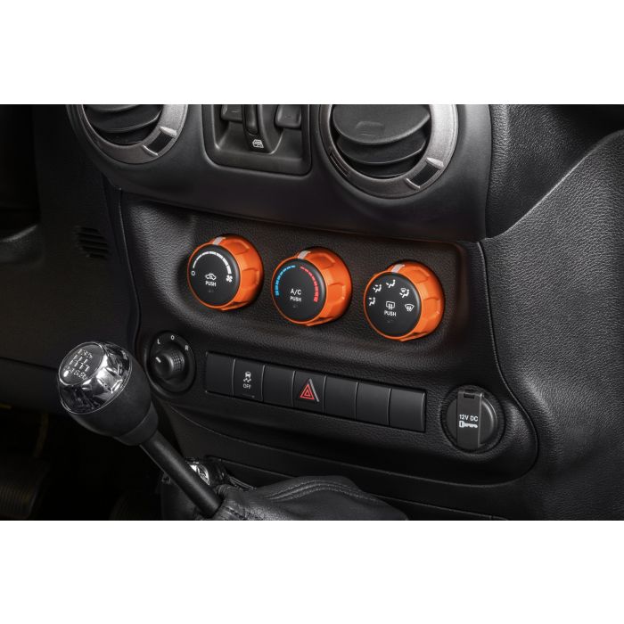 AJT CLIMATE KNOBS 11-18 JK ORANGE