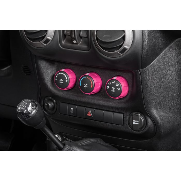 AJT CLIMATE KNOBS 11-18 JK PINK