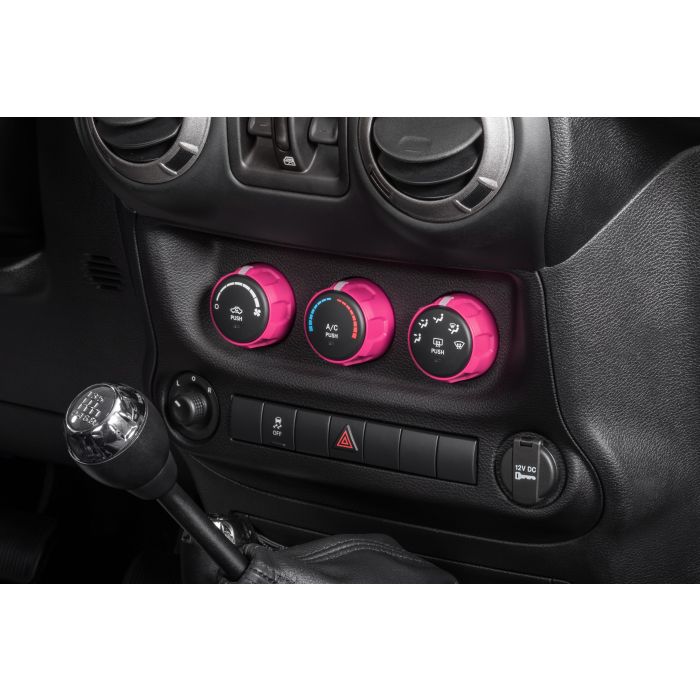 AJT CLIMATE KNOBS 11-18 JK PINK