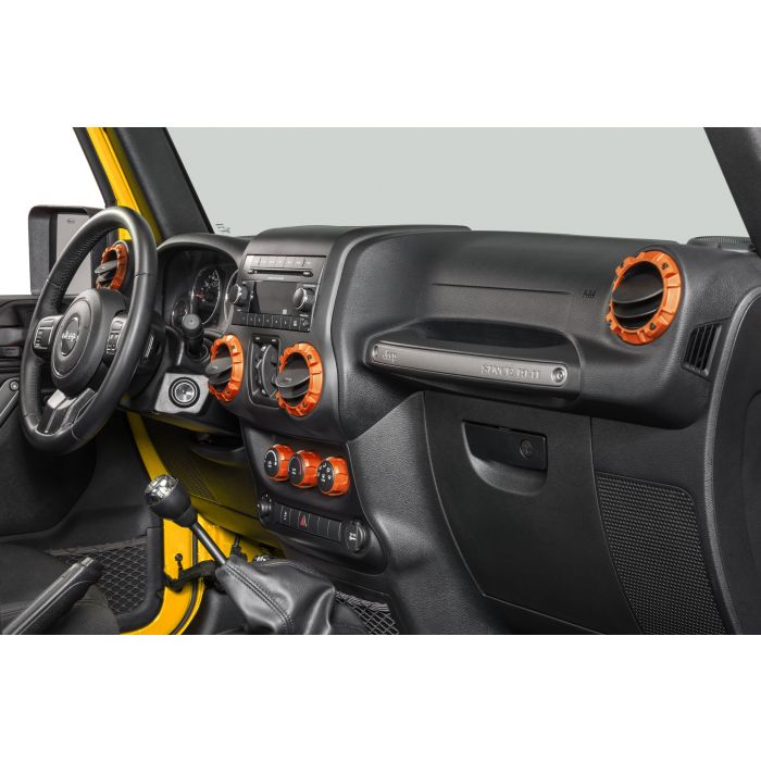 AJT CLIMATE TRIM KIT 11-18 JK ORANGE    12601 5208