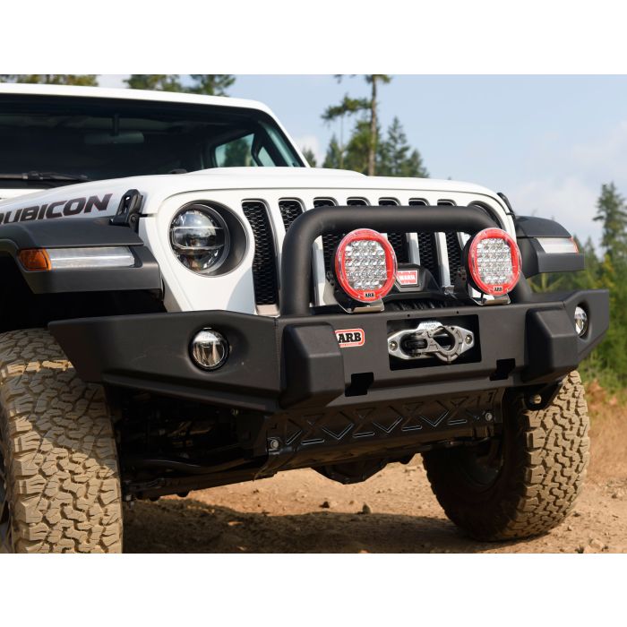 ARB 3450440 Deluxe Classic Front Bumper for 18-22 Jeep Wrangler JL & Gladiator JT