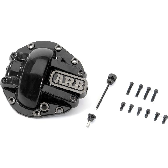ARB DIFF COVER FRONT M186 BLK JL NONRUB