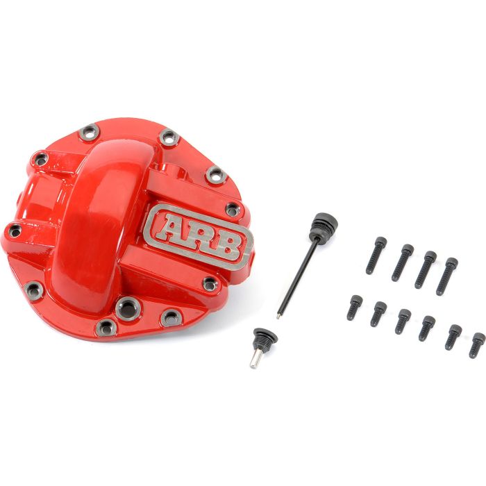ARB DIFF COVER REAR RED JL NONRUB