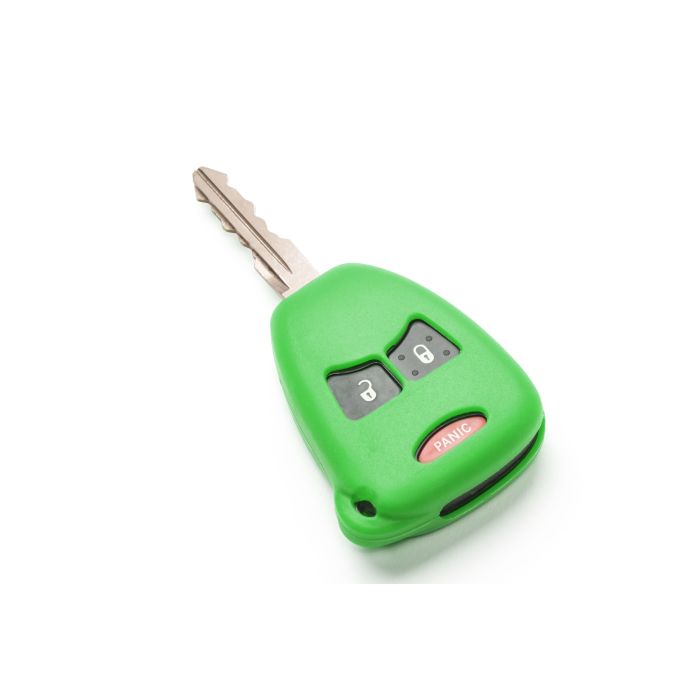 AUG KEY FOB COVER 07-11 JK GREEN