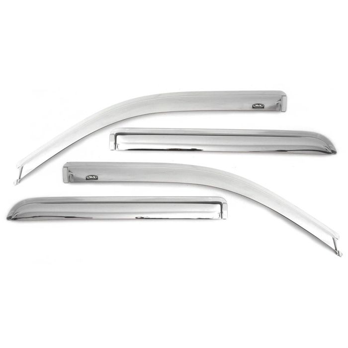 AVS 684252 Window Deflector Ventvisor Stick-On  4pc. Set in Chrome for 11-19 Jeep Grand Cherokee WK