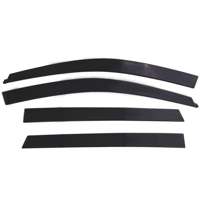 Autoventshade 894066 Window Deflector Ventvisor Low-Profile Set for 18-19 Jeep Wrangler Unlimited 4 Door