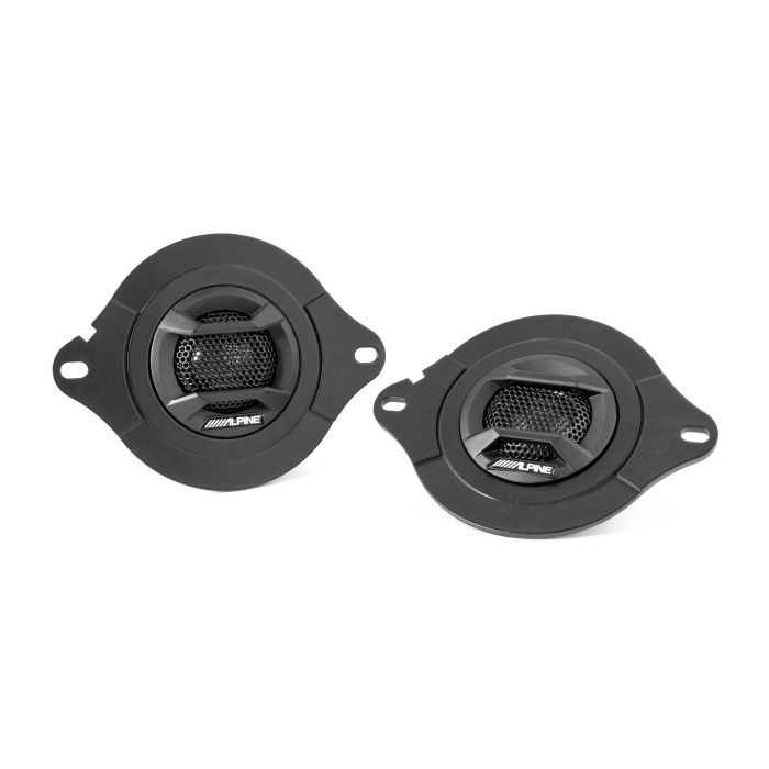 Alpine SPV-10TW-WRA 1" Component Tweeters for 07-23 Jeep Wrangler JK, JL, & Gladiator JT