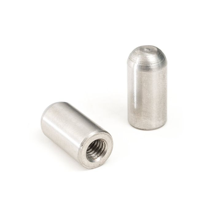 Quadratec  Delrin Replacement Door Hinge Bushings with American Outlaw EZ On Door Pin Guides for 94-06 Jeep Wrangler YJ and TJ
