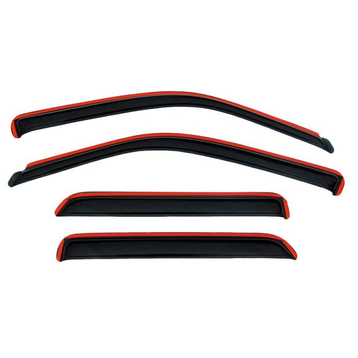 AVS 194981 Window Deflector Ventvisor In-Channel in Smoke (4 Piece) Set  for 14-19 Jeep Cherokee KL