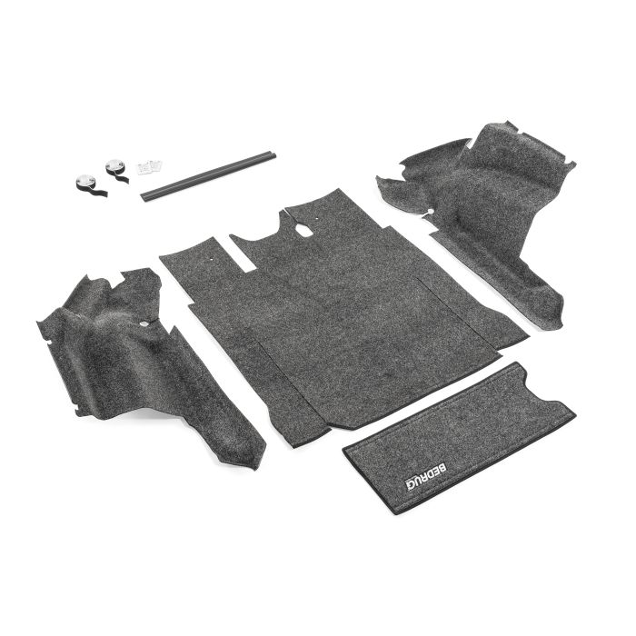 Bedrug  Premium Carpeted Rear Cargo Liners for 18-20 Jeep Wrangler JL Unlimited